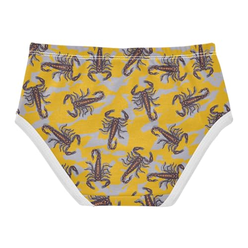 Girls' Underwear Scorpions Cotton Stretch Comfort Toddler Panties2