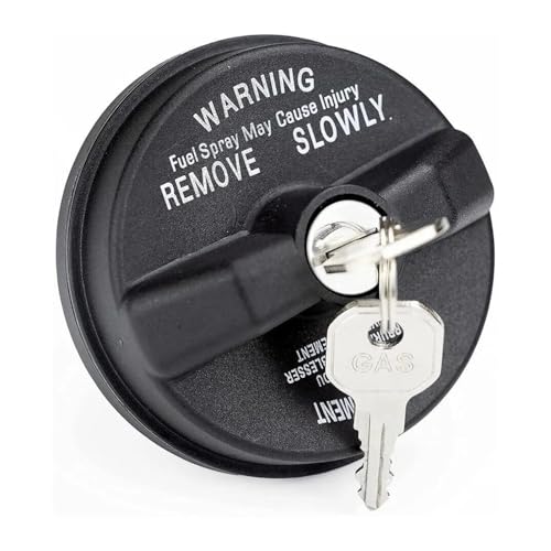 Bouchon réservoir verrouillable anti-vol avec clés pour Jeep Wrangler JL et Grand Cherokee