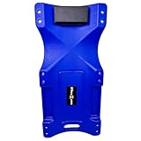 Carro Esteira Mecânico Azul com Encosto 150Kg Profissional Rodízios Giratórios Bandejas Ferramentas Conforto Manutenção Oficina Automotiva