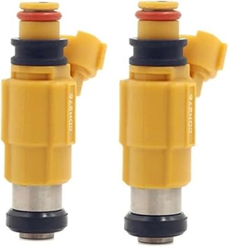 2pcs Upgrade Fuel Injectors Compatible for Suzuki 2002-2012 V-Strom DL1000 | Alloy Steel | Direct Replacement Part #15710-06G00 | Optimal Fuel Atomization for Performance