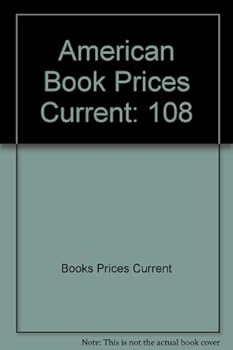 Hardcover American Book Prices Current Book