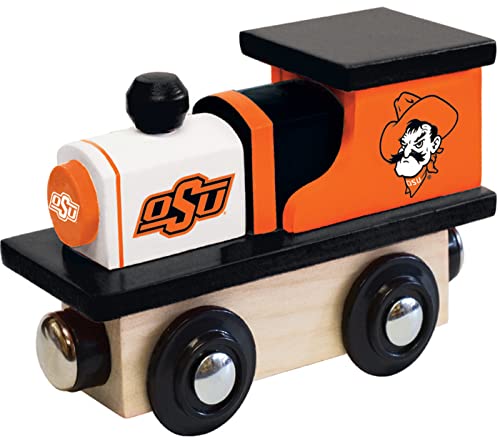 Image of MasterPieces Wood Train Engine - NCAA Oklahoma State Cowboys - Officially Licensed Toddler & Kids Toy