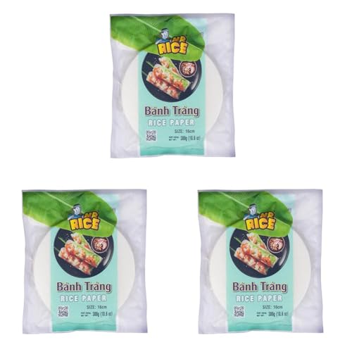 Image of Mr Rice Fresh Roll Rice Paper 16cm (300gm) (Pack of 3)