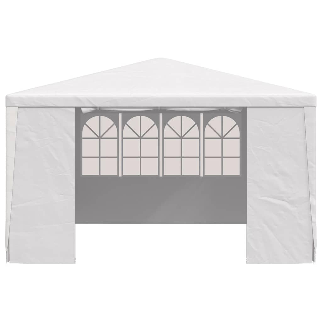 Carpa de jardín al aire libre con paredes laterales (4 x 4 m, 90 g/m², pabellón para camping, boda, fiesta, mercado, playa
