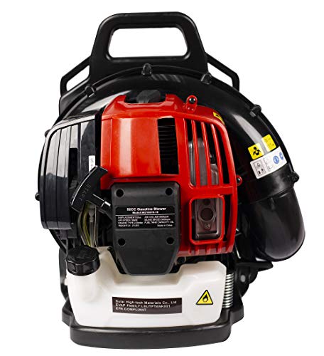 image for Xmatch 52 CC Two Stroke Engine Gas Powered Backpack Blower with Extens