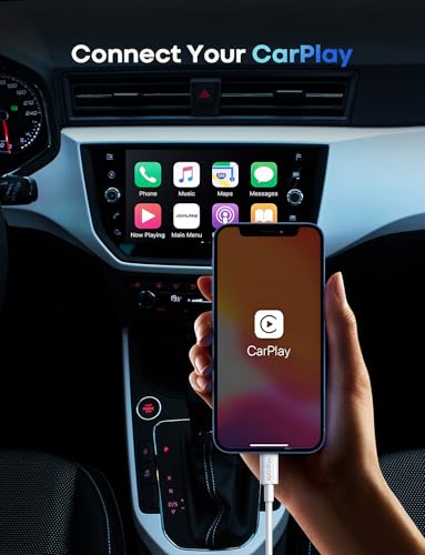 Etguuds 2Pack 3ft Carplay Cable pour voiture iPhone 17 16 15 Pro Max/Plus USB à USB C Câble compatible avec Apple Car Play iPhone 17 16 15 Cord - USB A à USB C Cord de chargeur