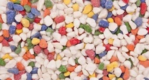 Finest-Filters Aquarium Fish Tank Gravel in Multiple Colours and 2kg, 10kg, 20kg and 40kg bags. (Mixed, 10kg)
