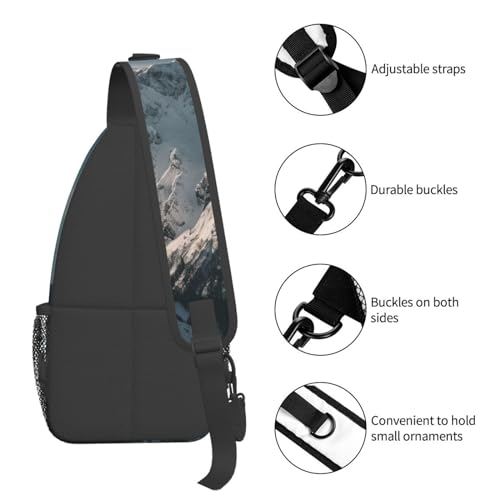 Bolso tipo sling unisex para ciclismo y senderismo miniatura 5