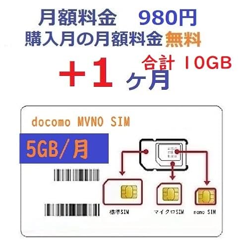 docomoデータ通信カード|日本国内用|格安SIMカード|プリペイド SIM|prepaid DATA SIM|データ通信専用| (5GB/月,1ヶ月プラン)