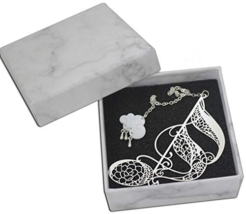 Marque-pages en métal idéal cadeau : set en laiton et boîte de luxe