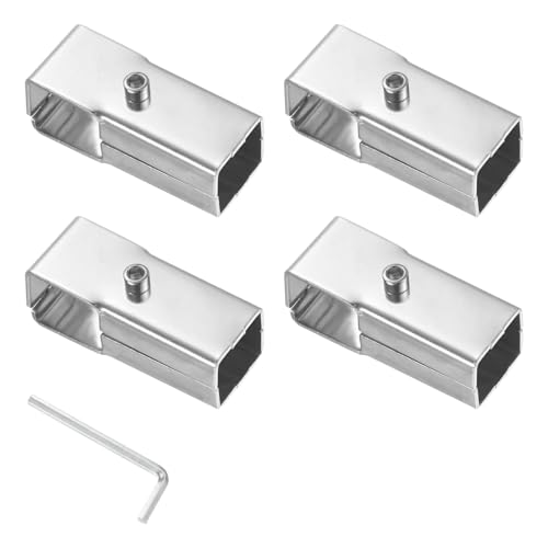 Conector de tubería de acero inoxidable con acabado industrial de precisión para perfil de 1" 2