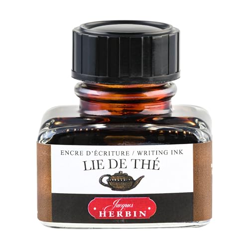 Encre stylo-plume Herbin Lie de thé pour vos carnets de notes et croquis