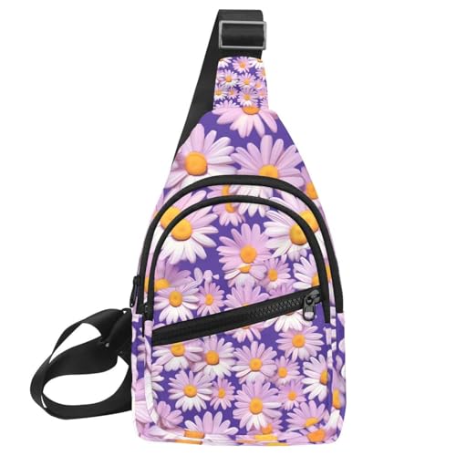 Mochila cruzada para correr sin rebotes con ajuste pectoral unisex