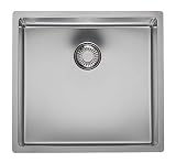 REGINOX R32985 New Jersey - Lavello in acciaio INOX, 40 x 37 cm, larghezza dell'armadio 50 cm