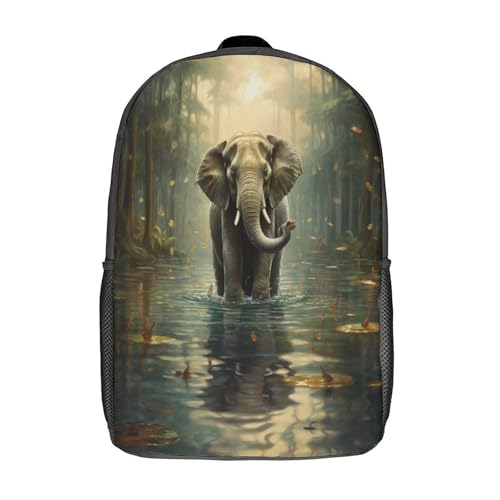 Sac d'école éléphant d'eau pour enfants léger pour soulager le dos des écoliers