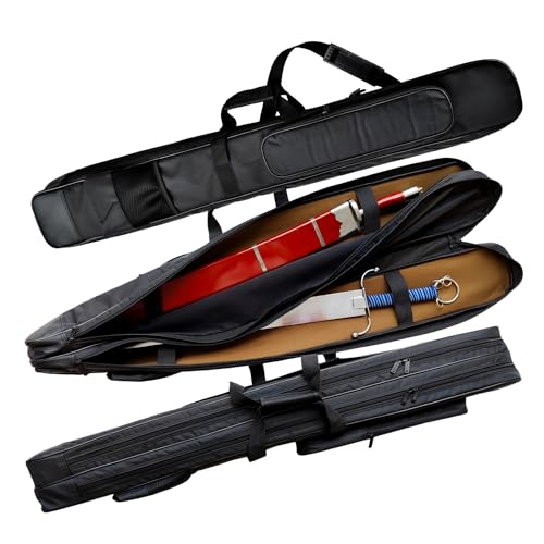 Sac à épée double couche résistant pour transporter deux épées sans risquer les rayures - 6