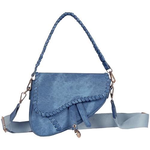 Stylish saddle bag Women's handbag Trendy shoulder bag crossbody bag