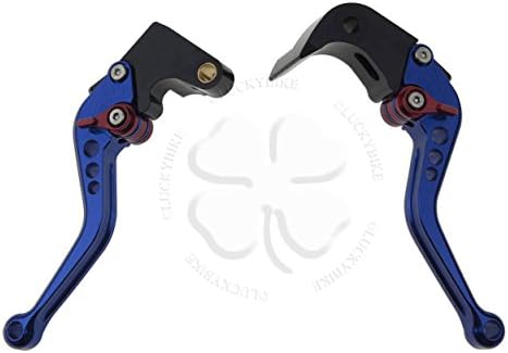 Blue CNC Shorty Brake & Clutch Levers Hand For Suzuki GSXR 600 750 06-19 Handle