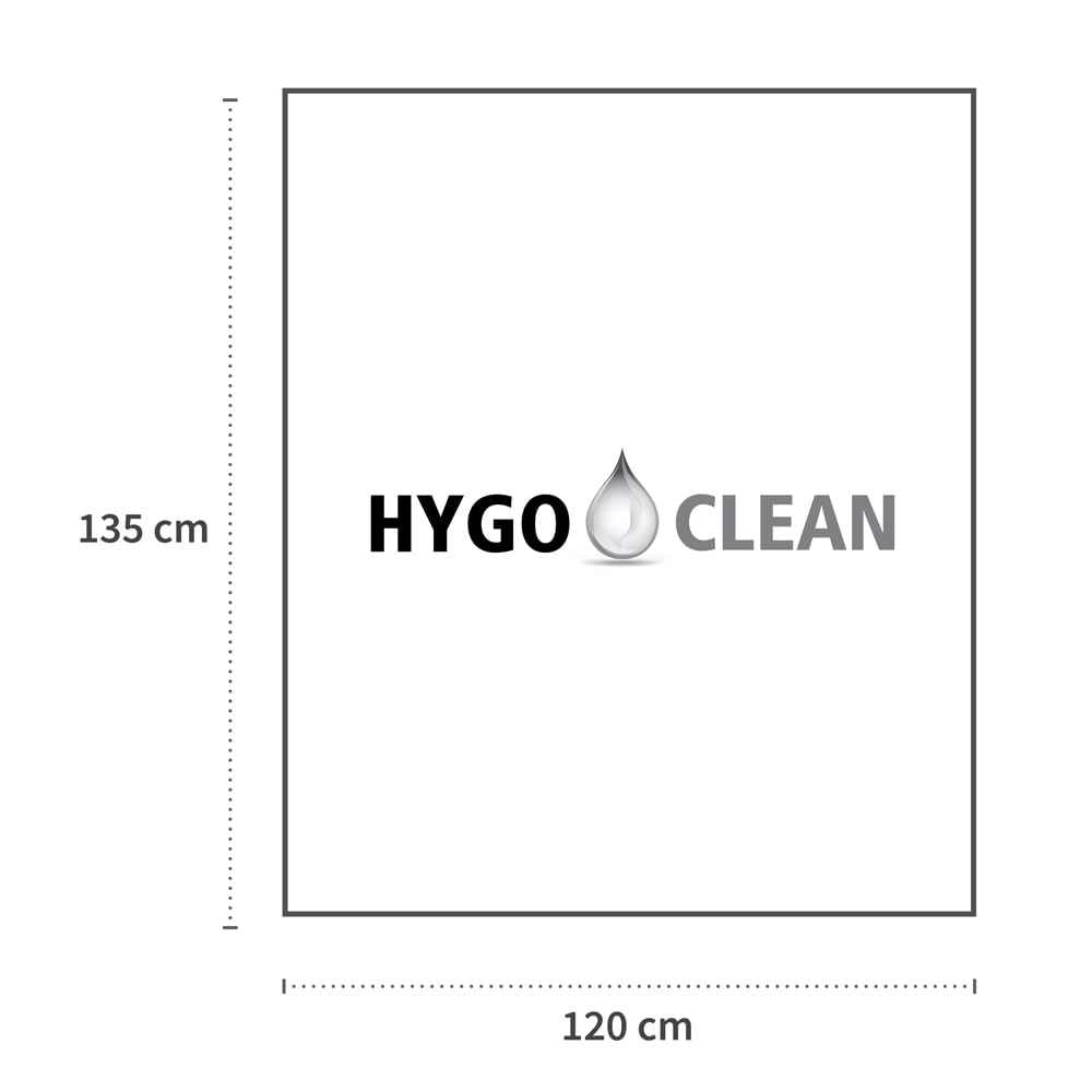 HygoClean Müllsäcke, 240 l, schwarz | LDPE, Rolle, 100 Stück, Müllbeutel, Mülltüte