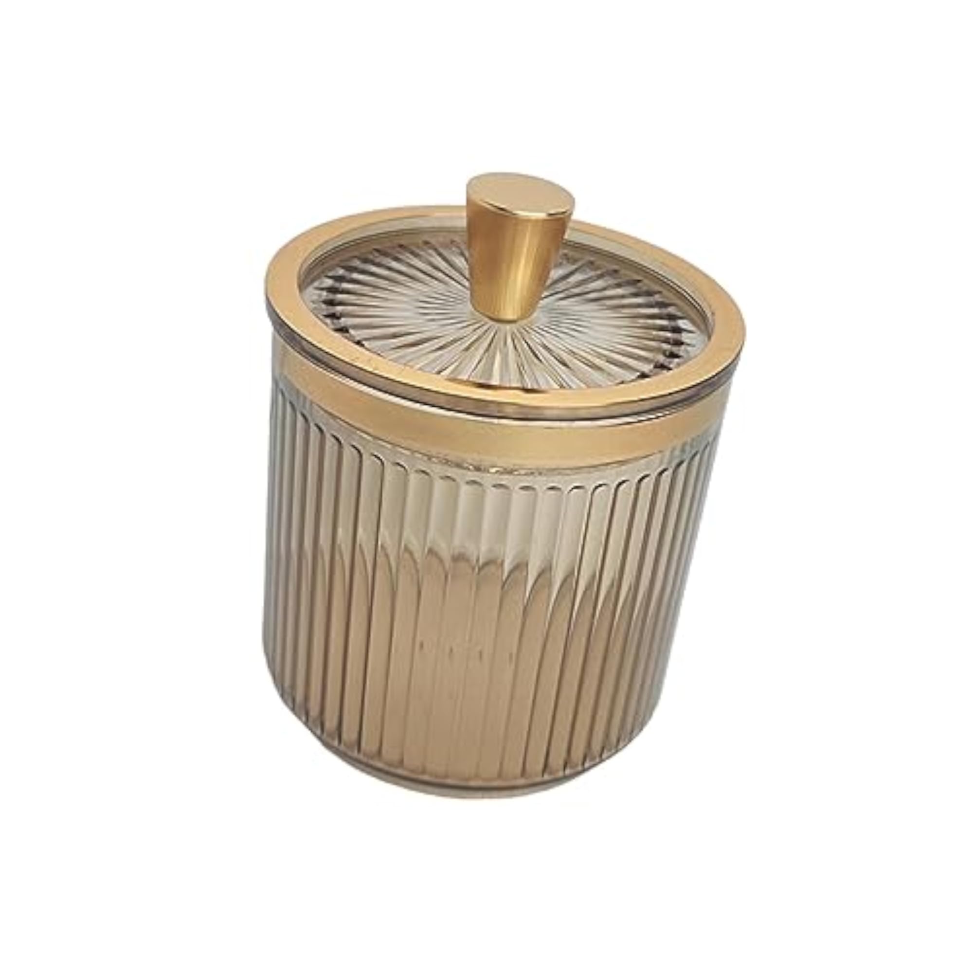 4x Multifunctional Makeup Cotton Swab Ball Holder Jar