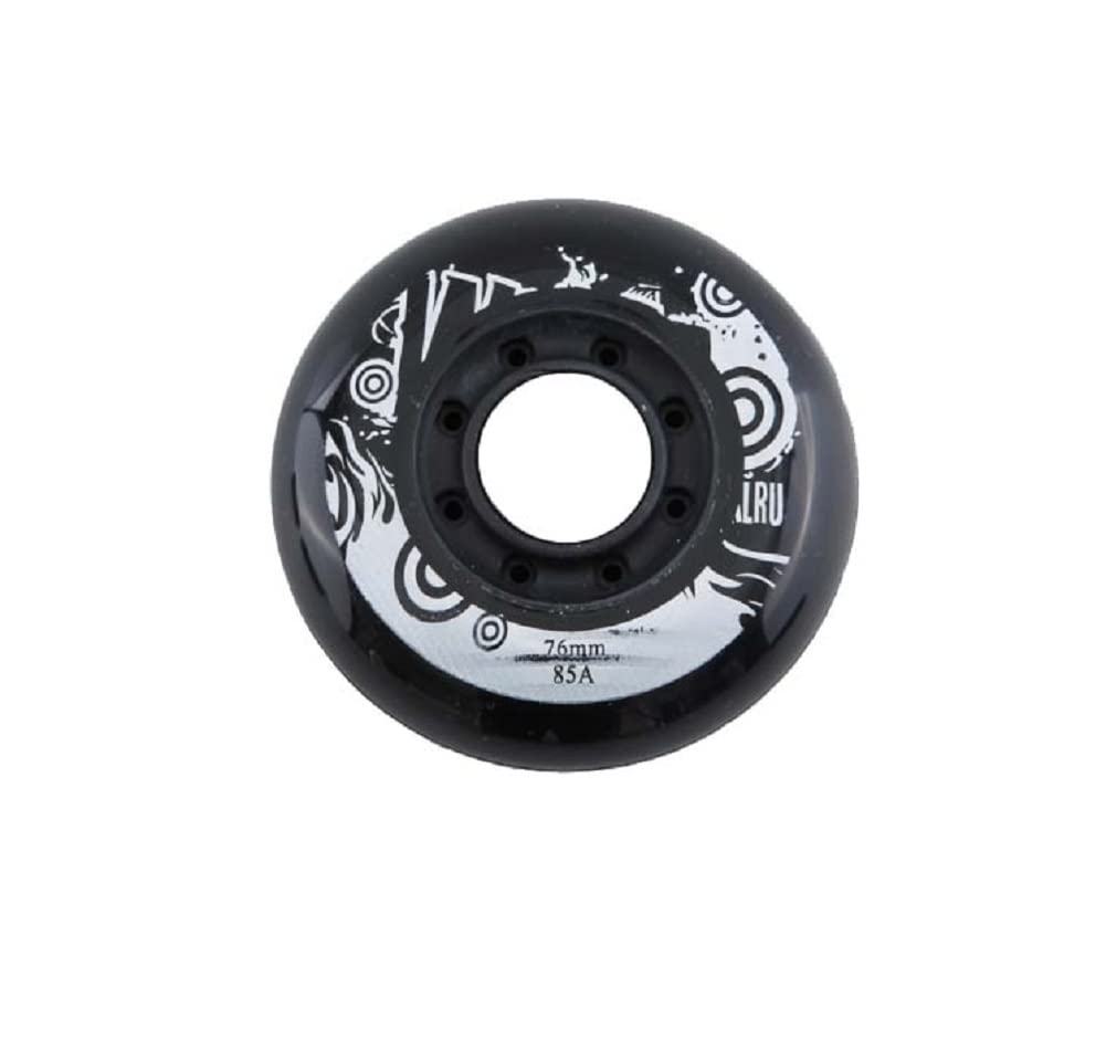 Roues Rechange Roller avec Roulements 72 mm 76 mm 80 mm Roue PU à Rebond Elevé 85A Paquet 8,76mm