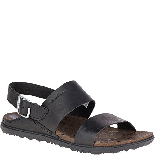 Merrell Women's Around Town Backstrap Sandal, Black, 09.0 M US