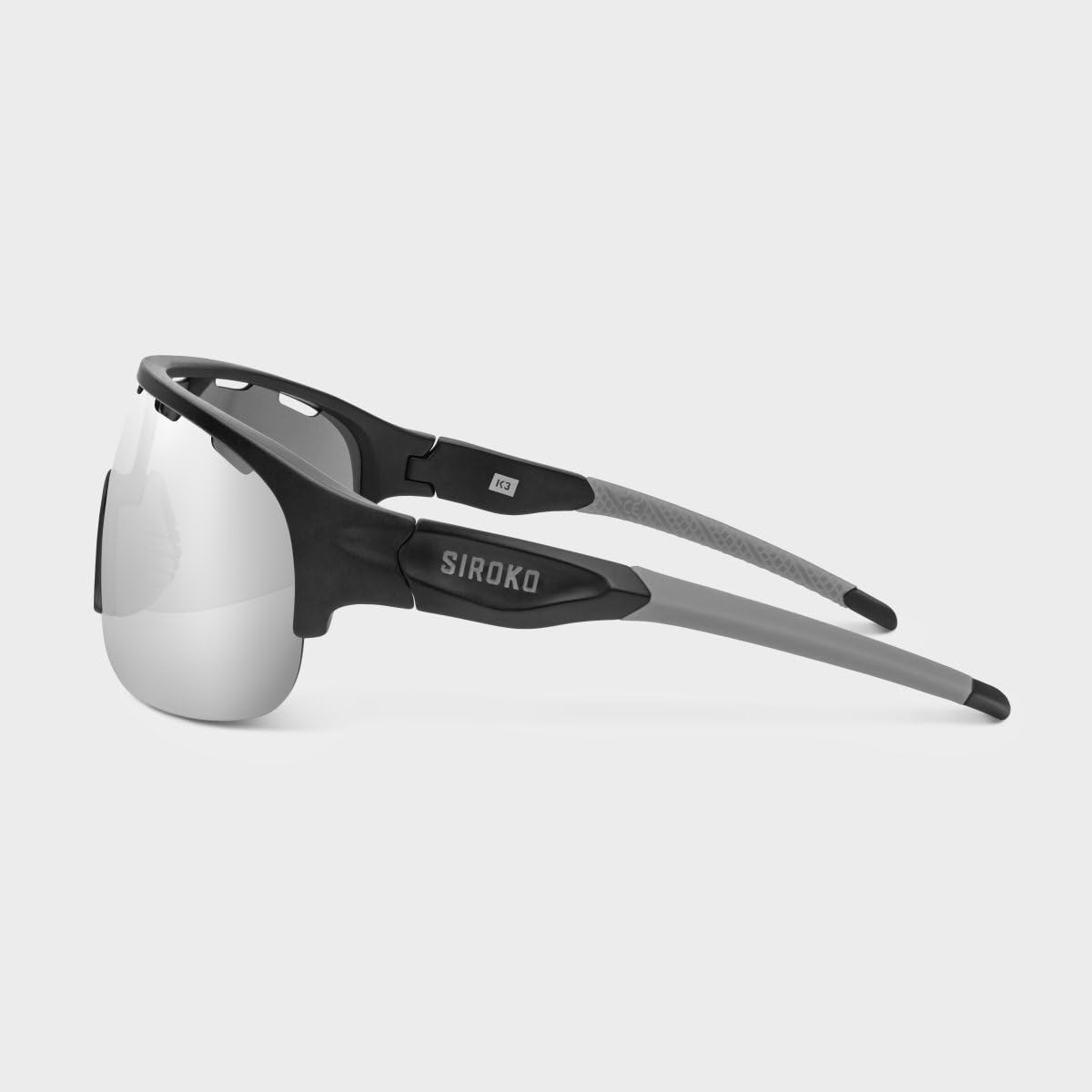 SIROKO - Lunettes de Sport K3 The Cyclist Noir/Gris