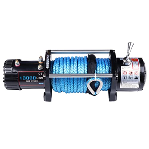 Winche eléctrico 12V 13000 lbs con control remoto miniatura 6