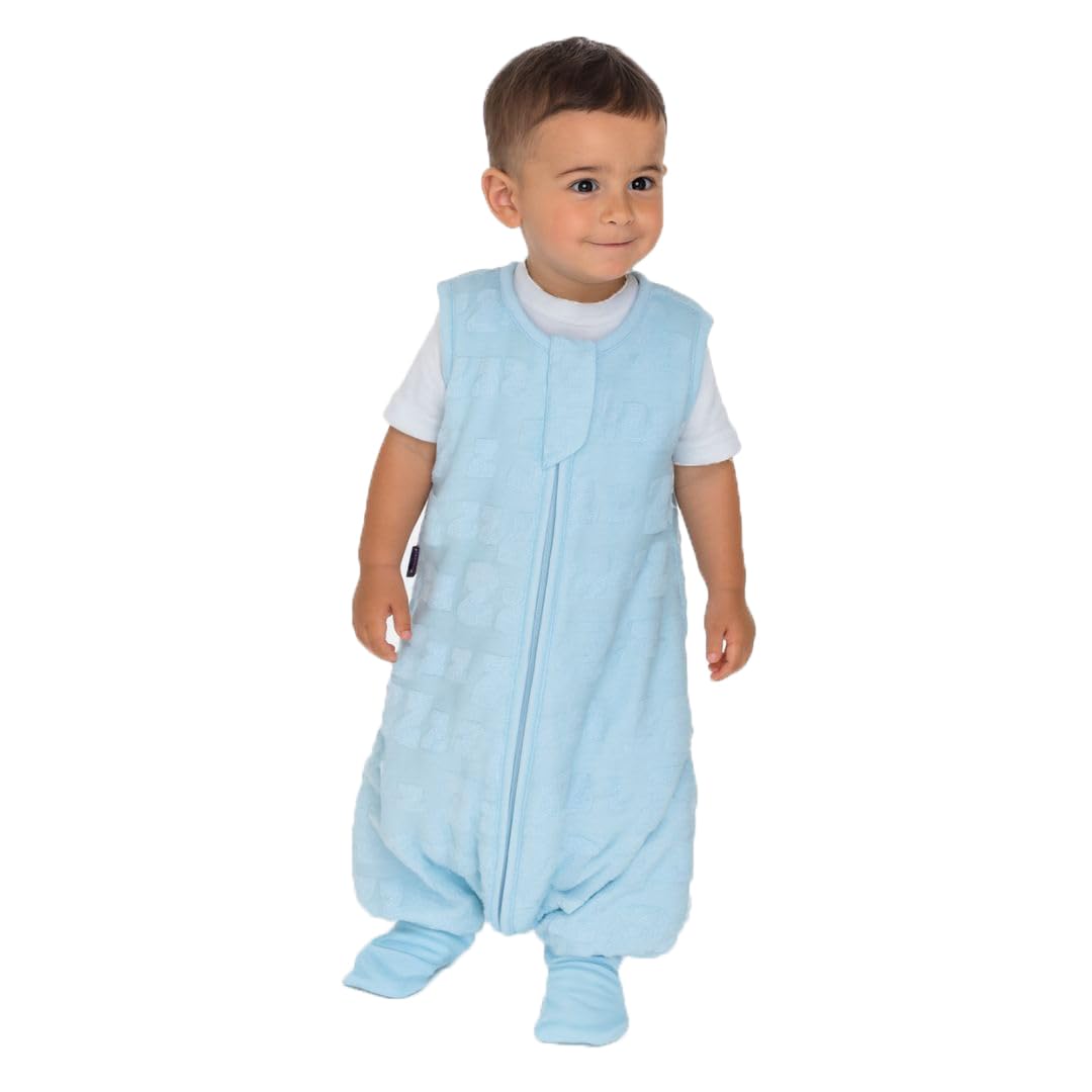 BabyBliss BlissJump Sacco Nanna con Gambe 2.5 TOG – Cotone Biologico – Da 6 Mesi a 5 Anni