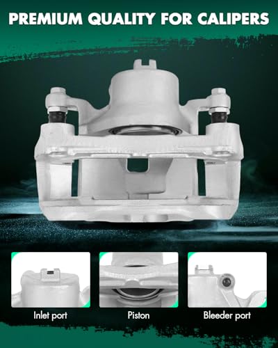 Image of SCITOO - Front Disc Brake Calipers Assembly w /Bracket For Nissan Model - For Altima 2007-2010,For Sentra 2007-2010 19B3308 19B3309