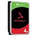 Seagate IronWolf 4TB interne Festplatte, NAS HDD, 3.5 Zoll, 5400 U/Min, CMR, 64 MB Cache, SATA 6GB/s, Silber, inkl. 3 Jahre Rescue Service, FFP, Modellnr.: ST4000VN006