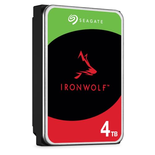Seagate IronWolf 4TB NAS Internal Hard Drive HDD CMR 3.5 Inch SATA 6Gb/s 5400 RPM 256MB Cache for RAID Network Attached Storage with 3-Years Data... - Image 2