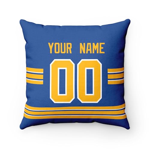 Image of ANTKING Buffalo Throw Pillow Personalized Custom Any Name and Number for Men Women Boy Gifts