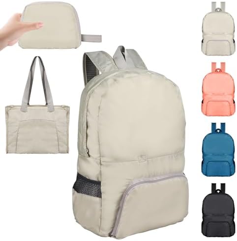 25L Ultralight Foldable Backpack Small Backpack Water Resistant D...