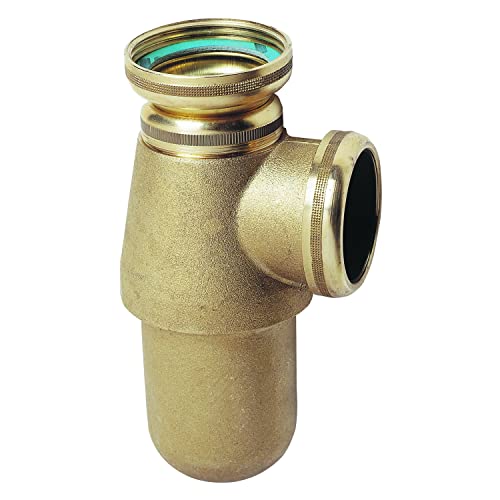 Wirquin SL501C - Sifone per lavello regolabile in ottone