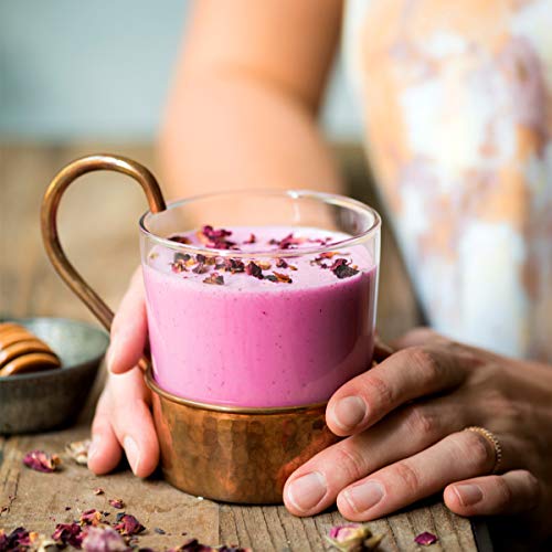 Suncore Foods – Premium Pink Pitaya Supercolor Powder, 5oz each, 20oz total (4 Pack) – Natural Red Dragon Fruit Food Coloring Powder, Plant Based, Vegan, Gluten Free, Non-GMO