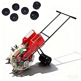 ★ OUTIL DE SEMIS DE MAÏS HAUTE PRÉCISION : La conception à brosse permet un semis quantitatif du produit (1 à 2 graines), garantissant une quantité précise de graines sans les endommager et assurant un taux de germination ultra-élevé. Les buses en fer à distance égale maintiennent l'espacement du semis constant pour faciliter la récolte.