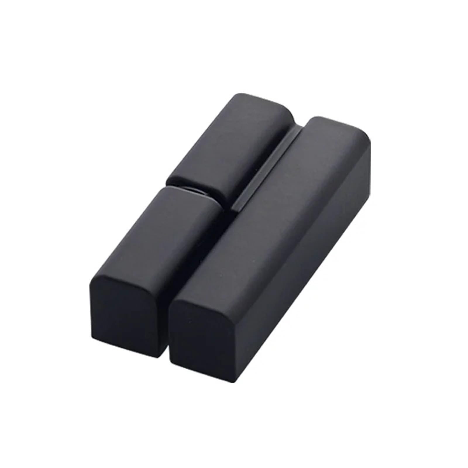 Charnière décalée amovible en zinc blanc anti-friction pour coffret industriel