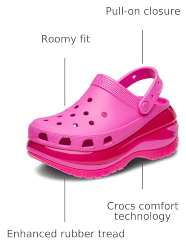 Image of Crocs Unisex Adult Mega Crush Clogs