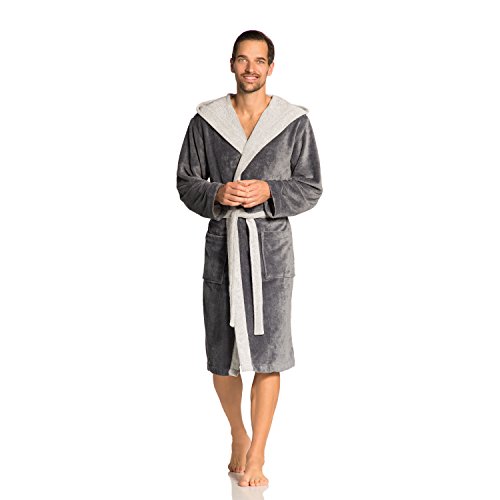 Preisvergleich Produktbild Vossen Damen & Herren Bademantel Poppy Flanell, m