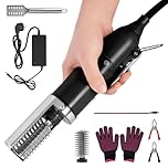 MXBAOHENG Electric Fish Scaler Remover 120 W 6500 RPM Fish Scale with Waterproof Powerful Motor for Fish Scaling, Electric Fish Descaler Tool for up to 5 kg carp, Trout, Perch, Grass carp
