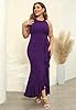 Keluummi Plus Size Formal Wedding Guest Long Dress... #2
