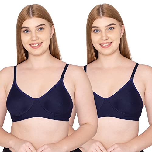 Image of Tweens - Non Padded Cotton Rich Bra - Concealer Side Shaper - Cotton Rich Fabric - Full Coverage, Multiway Straps, Wirefree, Seamless T-Shirt Bra