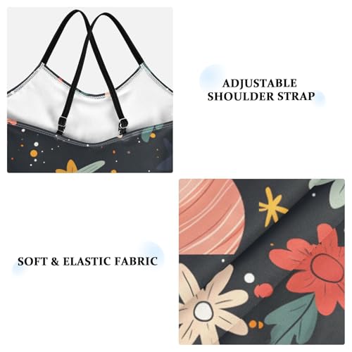 Starry Sky Girls One Piece Swimsuits Quick Dry Beach Swimwear Bathing Suit4