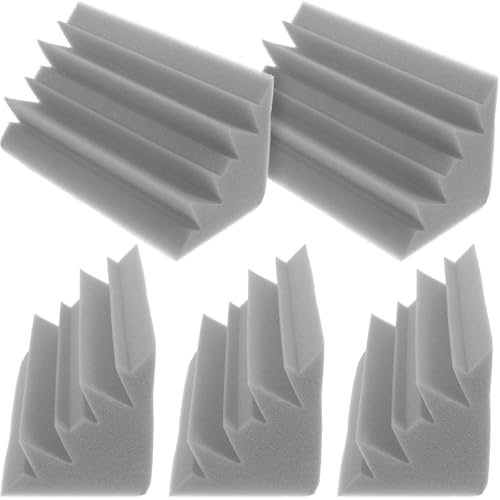 ERINGOGO 5pcs Acoustic Panels Sound Absorbing Panel Polyurethane Foam ...