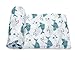 100% Organic Muslin Swaddle Blanket by ADDISON BELLE - Oversized 47 inches x 47 inches - Best Baby Shower Gift - Premium Receiving Blanket (Sharks Print)