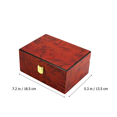 ULTECHNOVO Caixa de Organizador de Presente de Relógio de Madeira Caixas para Presente de Relógio áš
