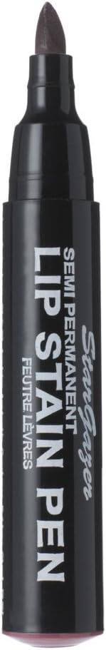 Stargazer Semi-Permanent Vegan Lip Stain Pen 4. Up To 12 Hour Creamy Matte Lip Colour With Reversible Nib