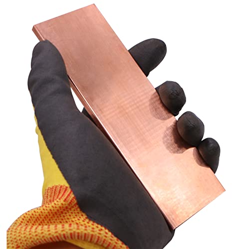 Vernuos 1/4" X 2" C110 Copper Flat Bar 6" Long Solid .23" Plate Mill #TOP3