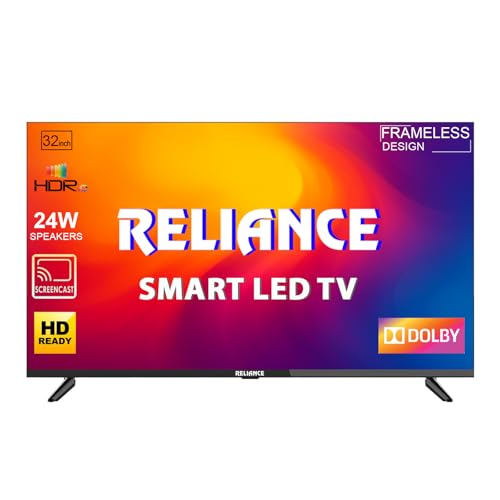 Reliance Jumbo 80 cm (32 inch) HD Ready LED Smart Android TV 2025...